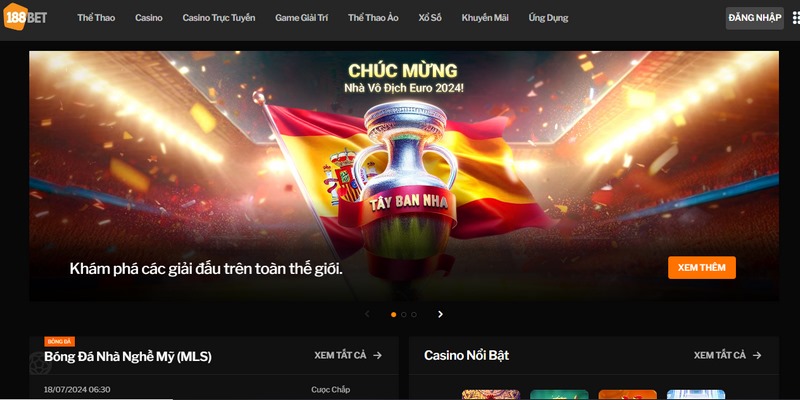 188BET sân cược nổi tiếng về chất lượng vượt trội và độ uy tín tuyệt đối